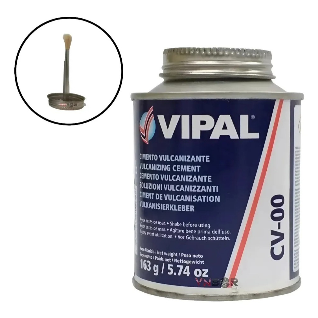 Foto 2 de Kit 3 Colas Borracheiro Vipal para Remendo de Câmara e Pneu