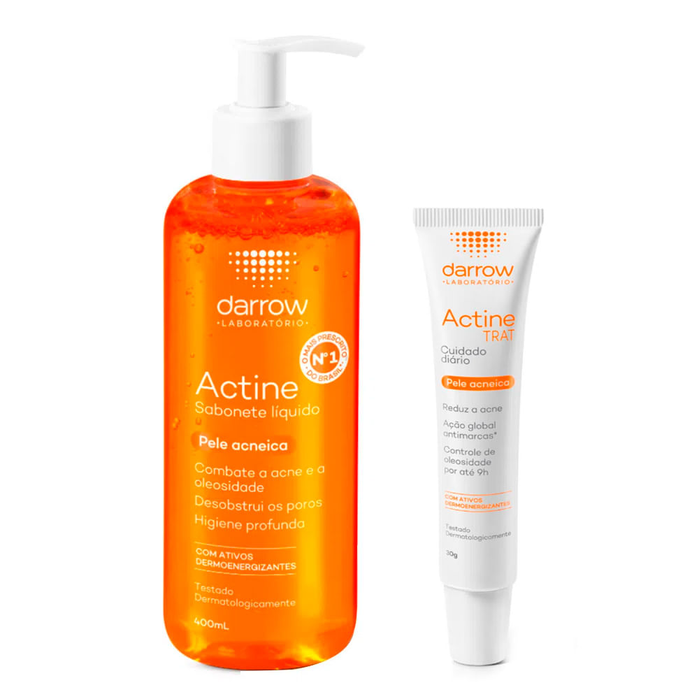 Darrow Actine Kit - Sabonete Líquido + Actine Trat — Kit