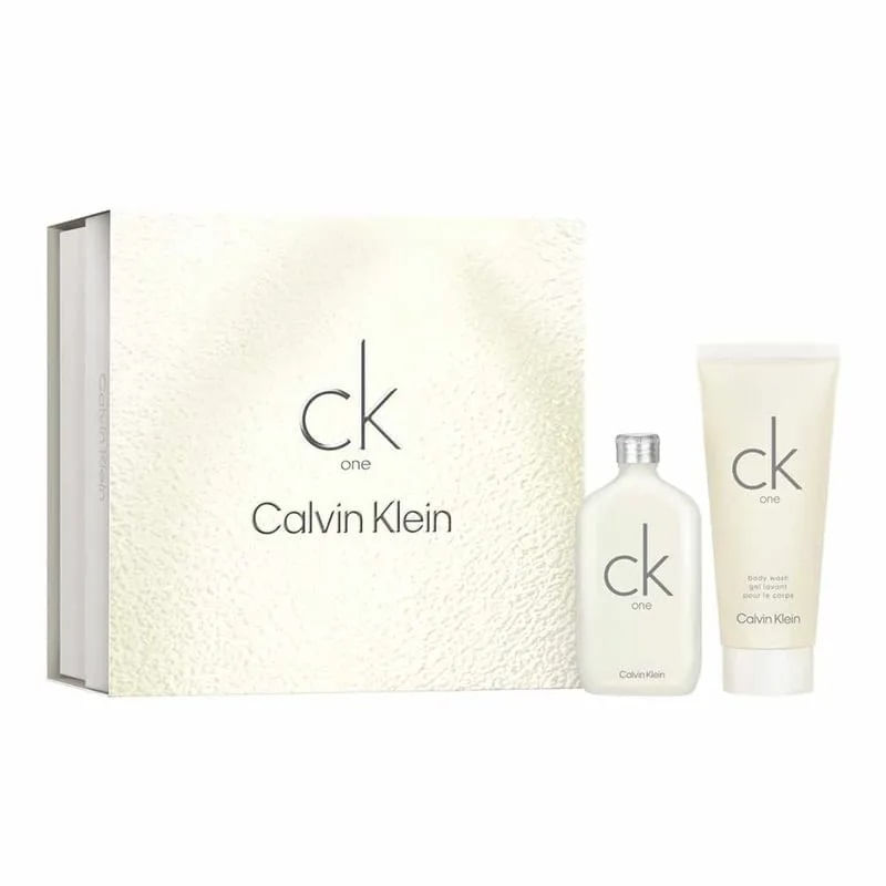 Kit Ck One Calvin Klein Unissex Eau de Toilette 50Ml + Shower Gel 100Ml