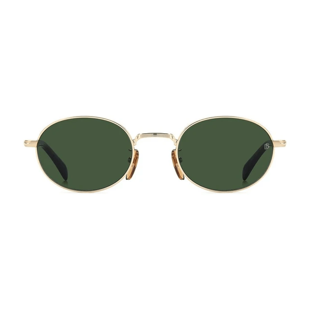 Óculos de Sol David Beckham 1196/S Masculino Oval Metal Dourado