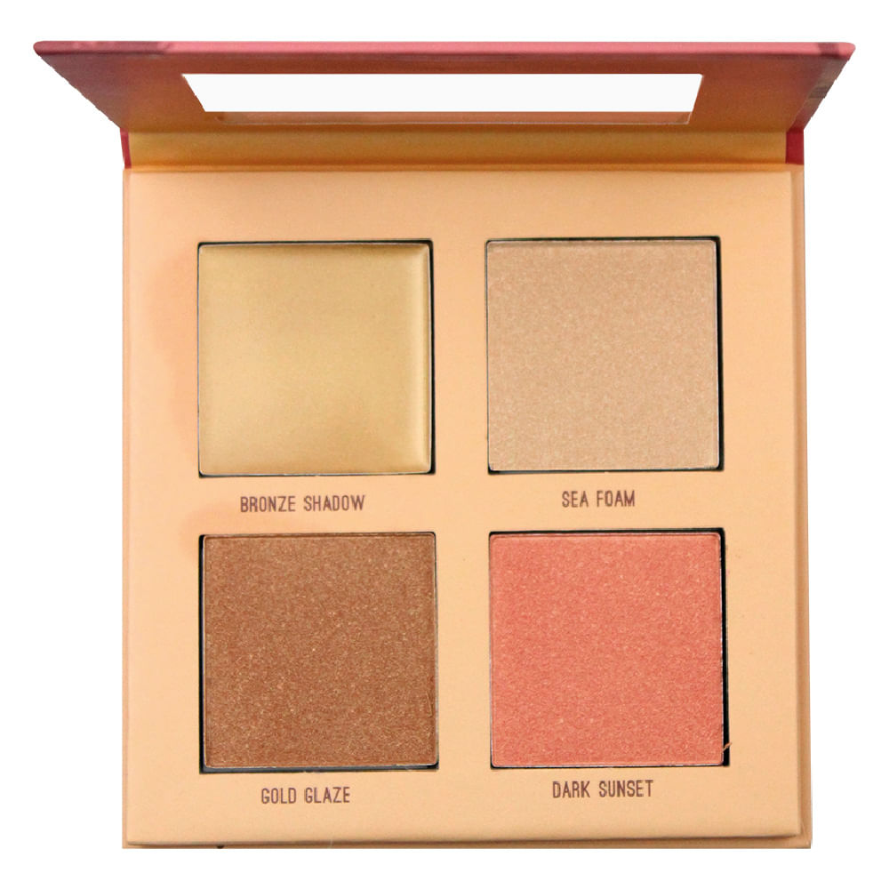 Paleta de Iluminador Ruby Rose - Sunset Dark — 1 Un