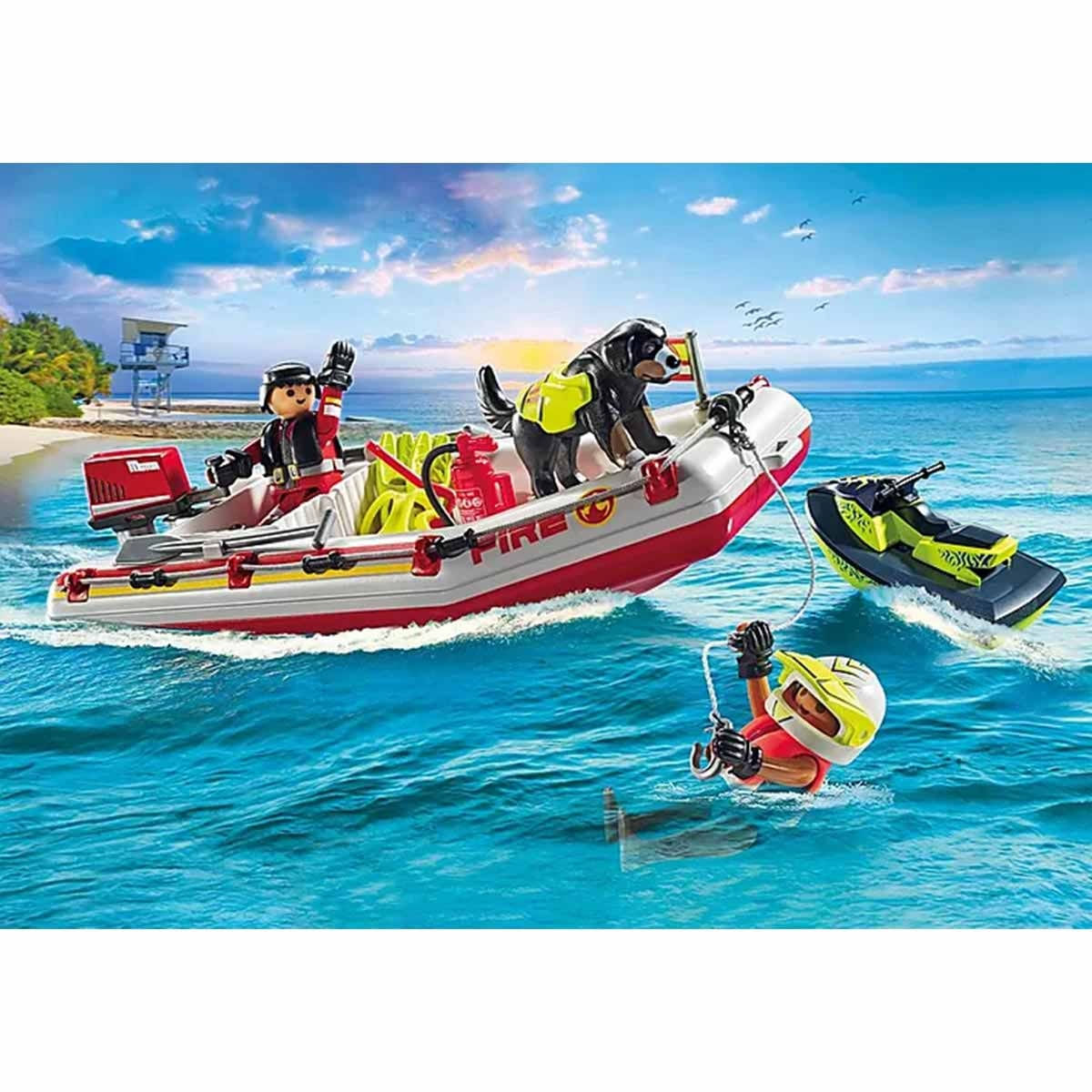 Foto 5 de Bote De Salvamento E Jet Ski - Playmobil Action Heroes 71464
