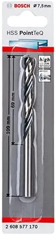 BROCA HSS POINT TEQ 7.5MM BOSCH
