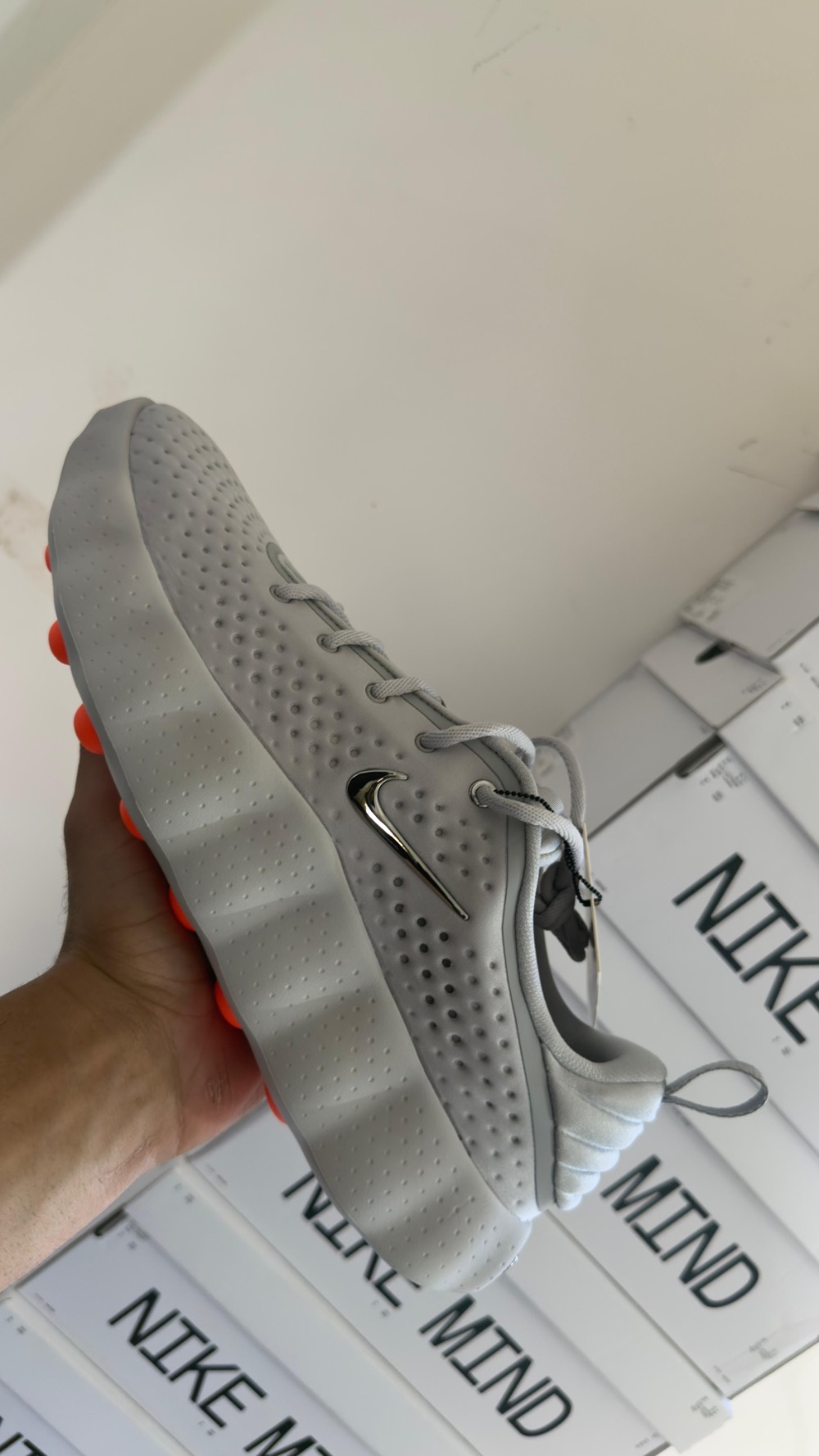 Nike Mind 002 Light Smoke Grey — 43, Novo
