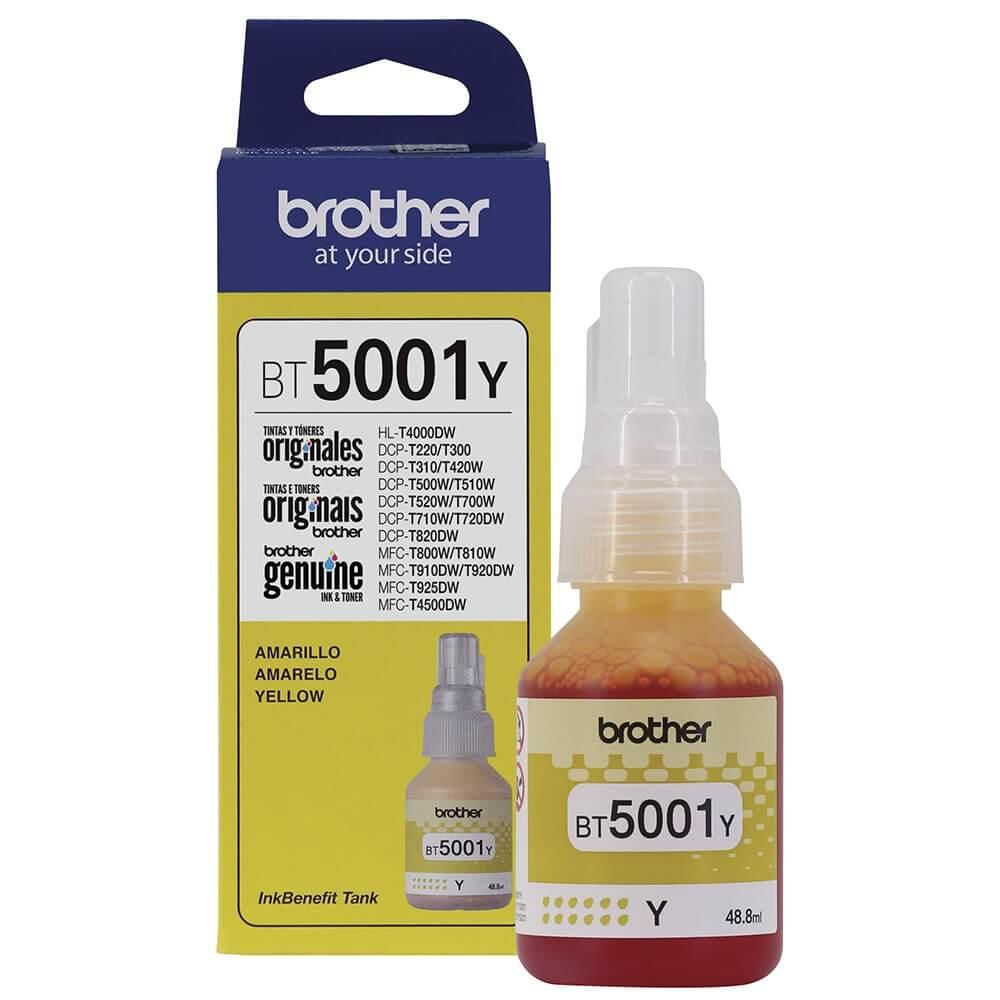 Foto 4 de Refil de Tinta Brother BT 5001 Y Amarelo