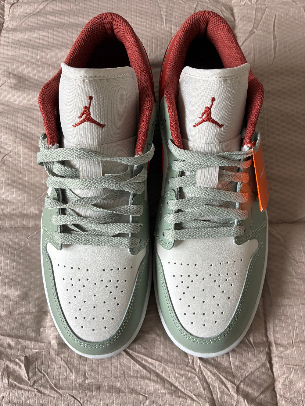 Nike Air Jordan 1 Low Jade Horizon — 42, Novo
