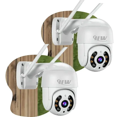 Kit 2 Câmeras Segurança IP Wifi iCSee