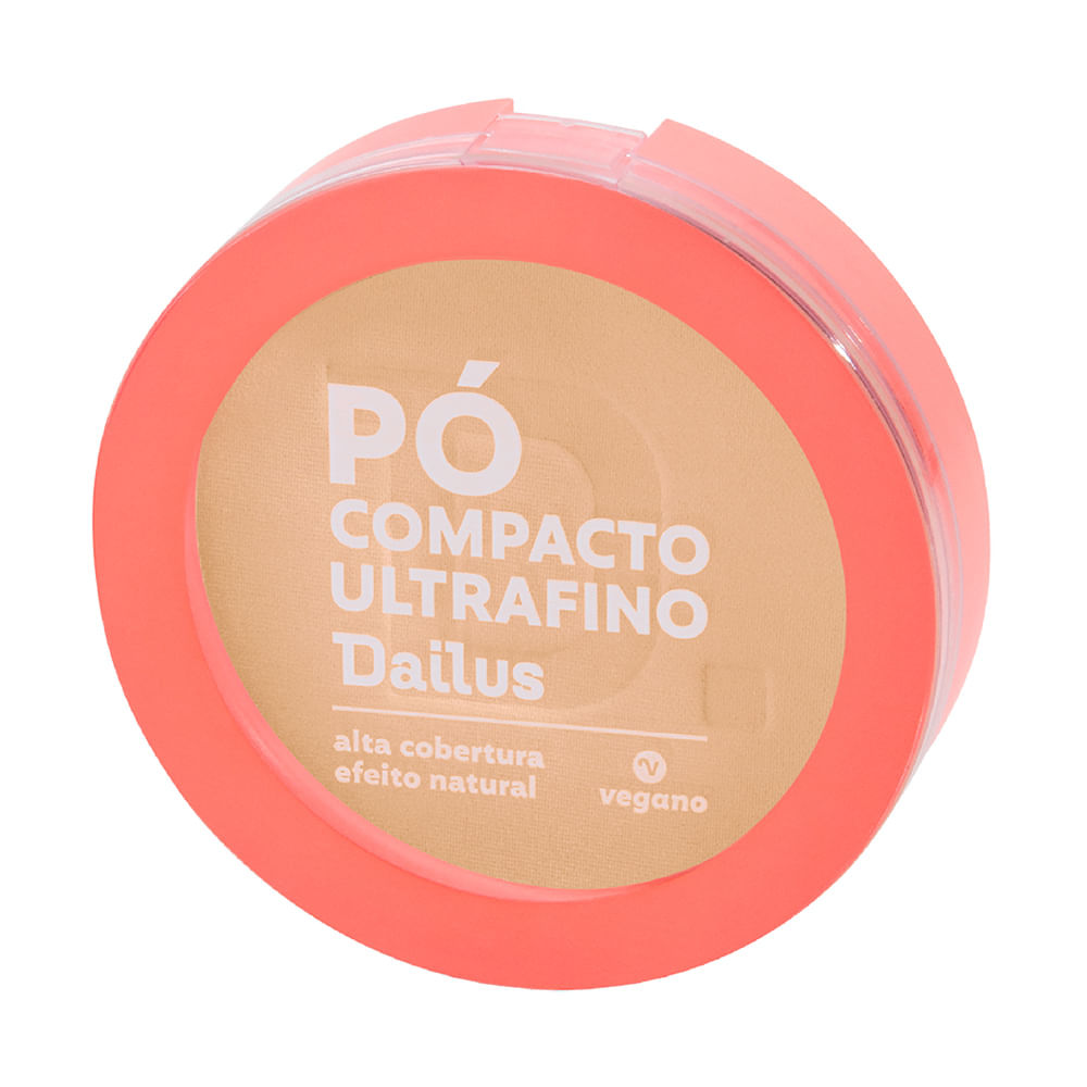 Pó Compacto Ultrafino Dailus — D2 Claro