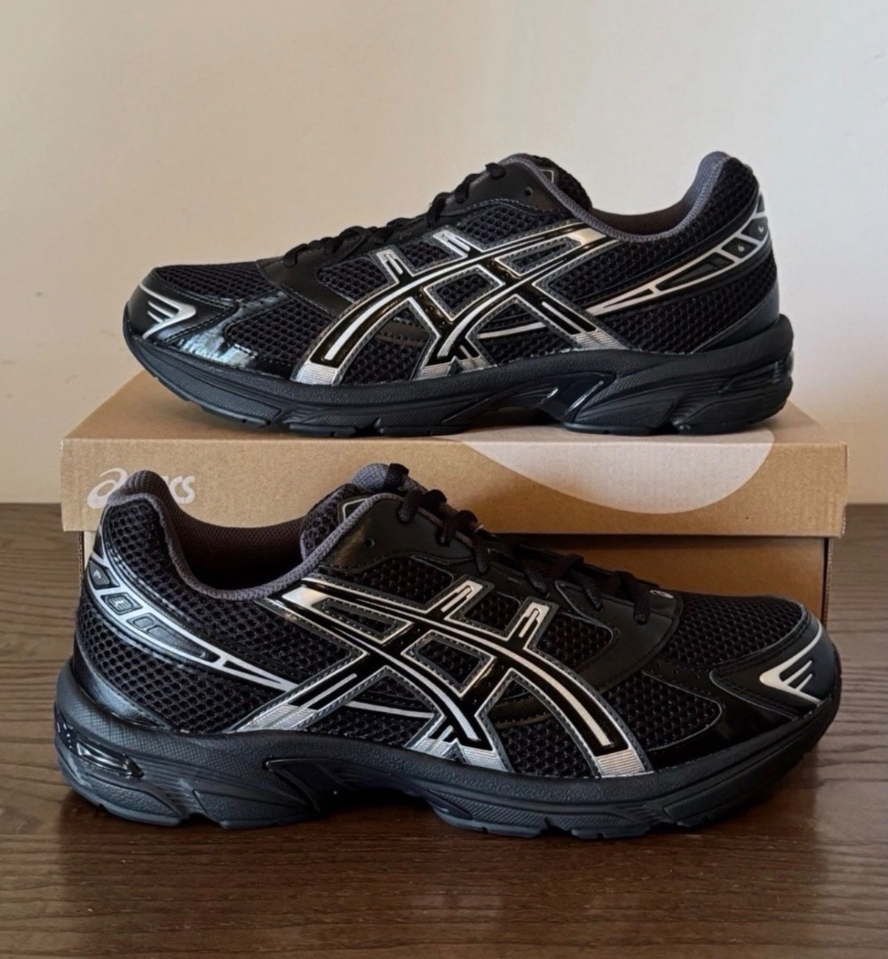 Asics Gel-K1011 Black Pure Silver — 40, Novo