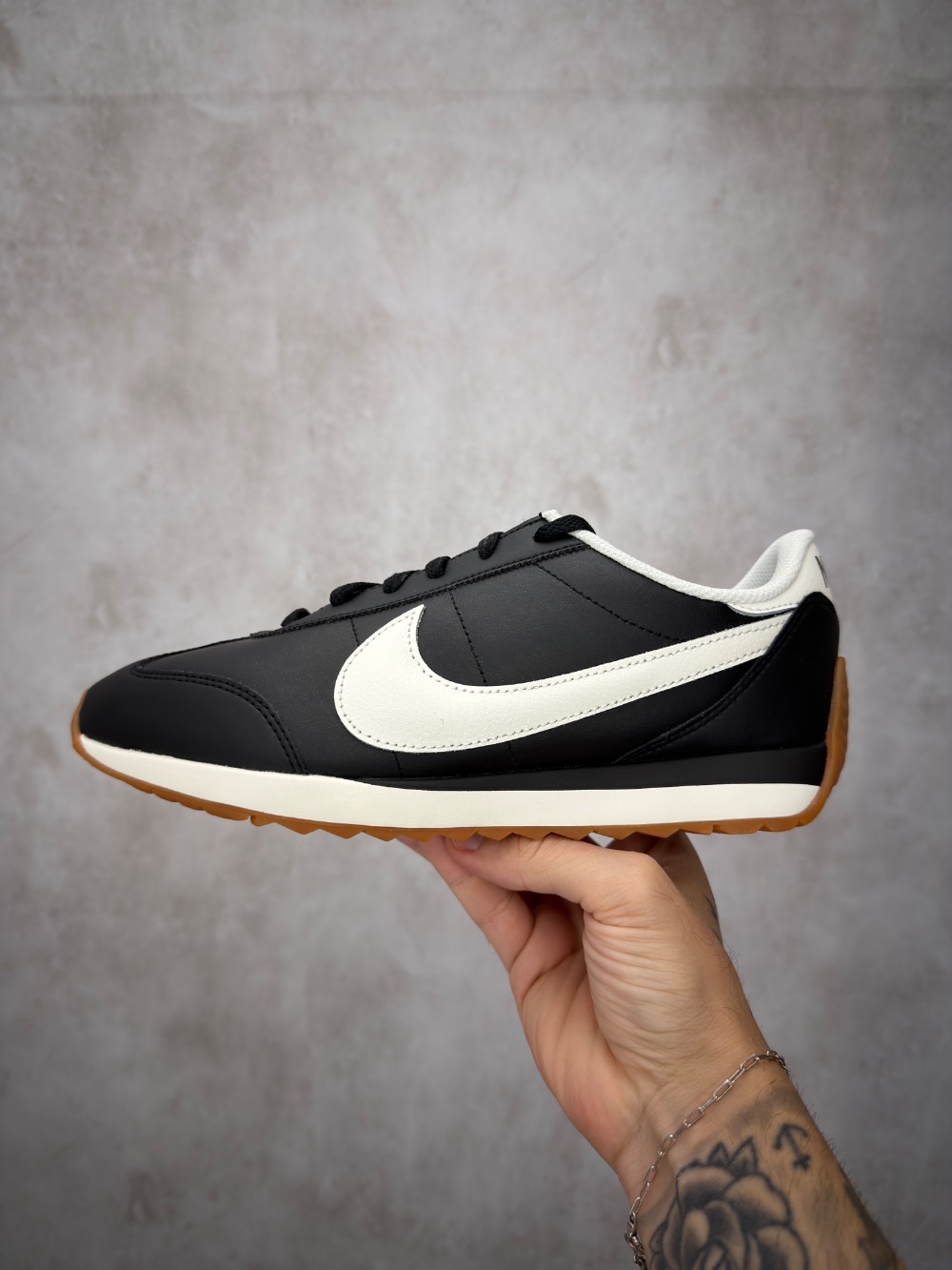 Nike Pacific Leather Black Gum Medium Brown Sail — 38 / 39 / 40, Novo