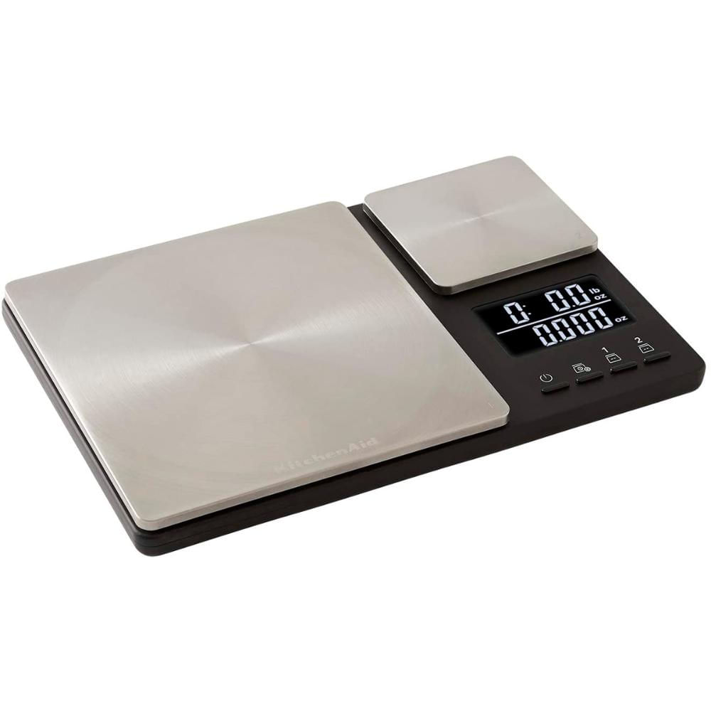Balança Cozinha Alta Precisão Digital Dupla Inox KitchenAid