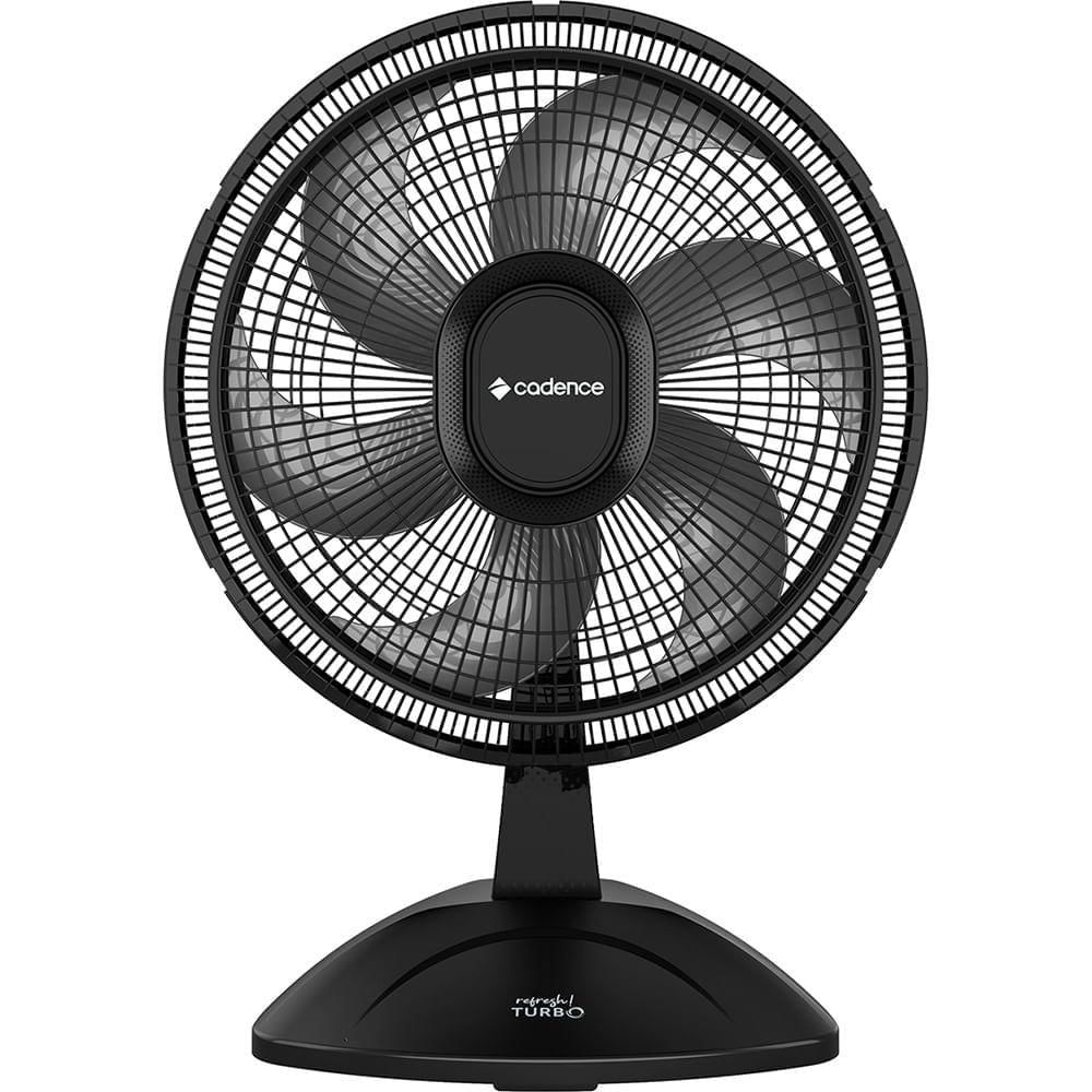 Ventilador de Mesa Cadence 140W 40cm 6 Pás 3 Velocidades Branco 110V