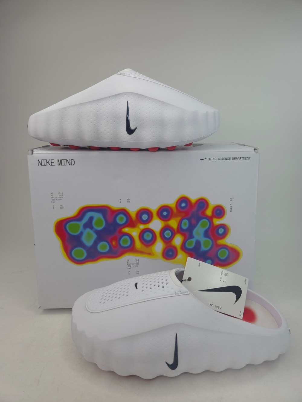 Nike Mind 001 USA White Speed Red — 42, Novo