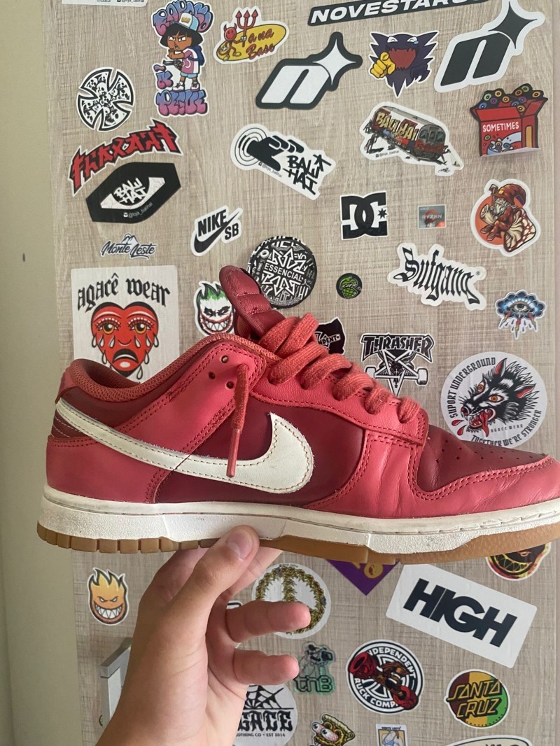 Foto 3 de Nike Dunk Low Desert Berry — 40, Usado