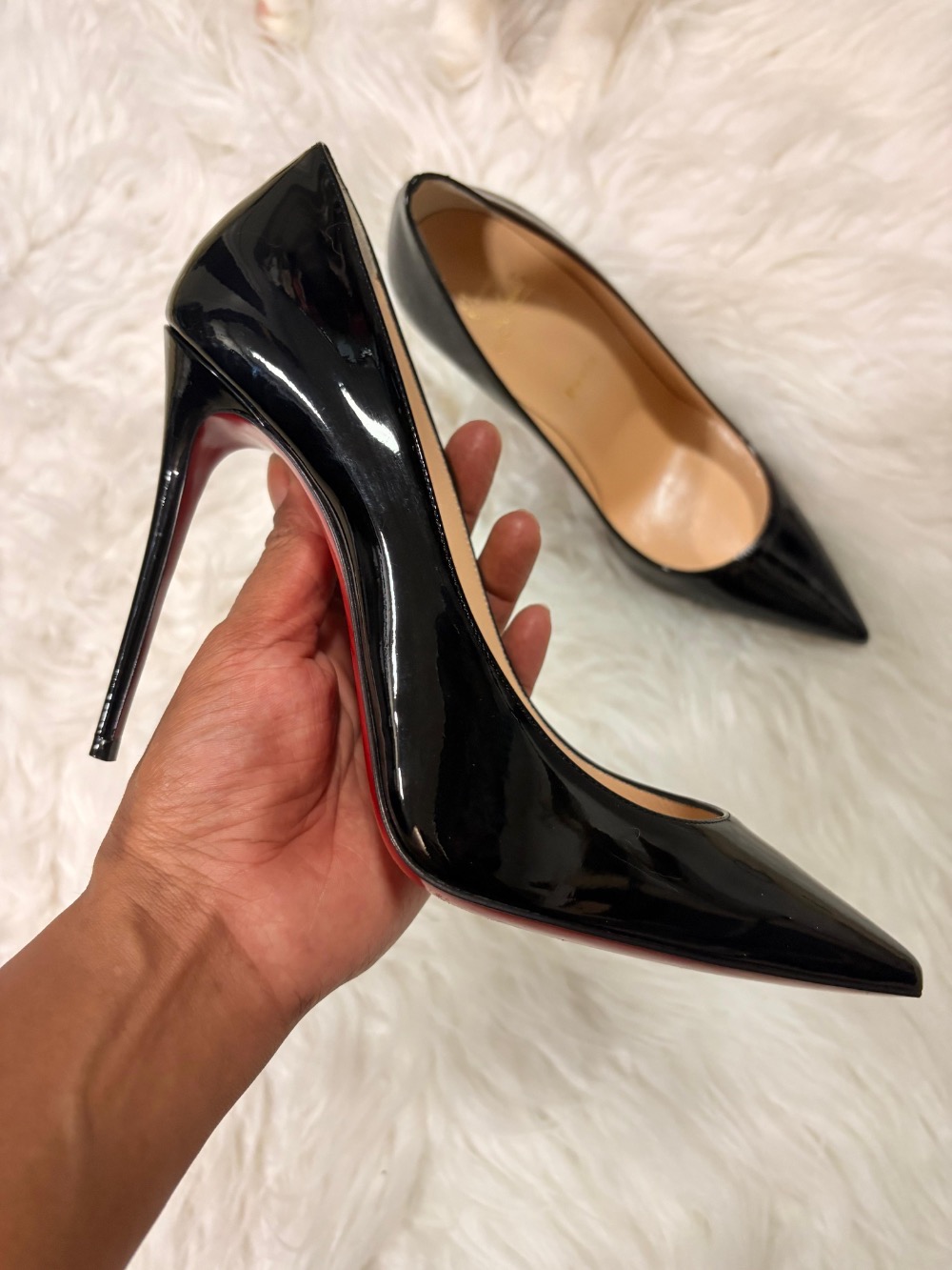 Christian Louboutin Salto So Kate 120 Black — 39.5, Usado
