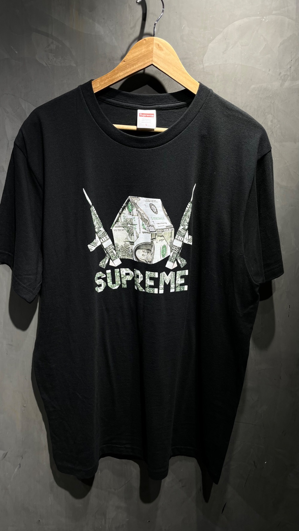 Camiseta Supreme Origami Black SS26-W7 — M / G, Novo