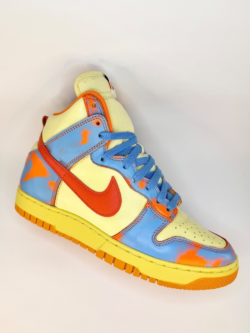 Foto 5 de Nike Dunk High 1985 Orange Acid Wash — 38, Usado