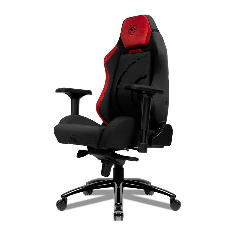 Cadeira Gamer Mancer Cycles Z Life, Espuma Moldada, Braco 4D, Preto e Vermelho, MCR-CCL-RED