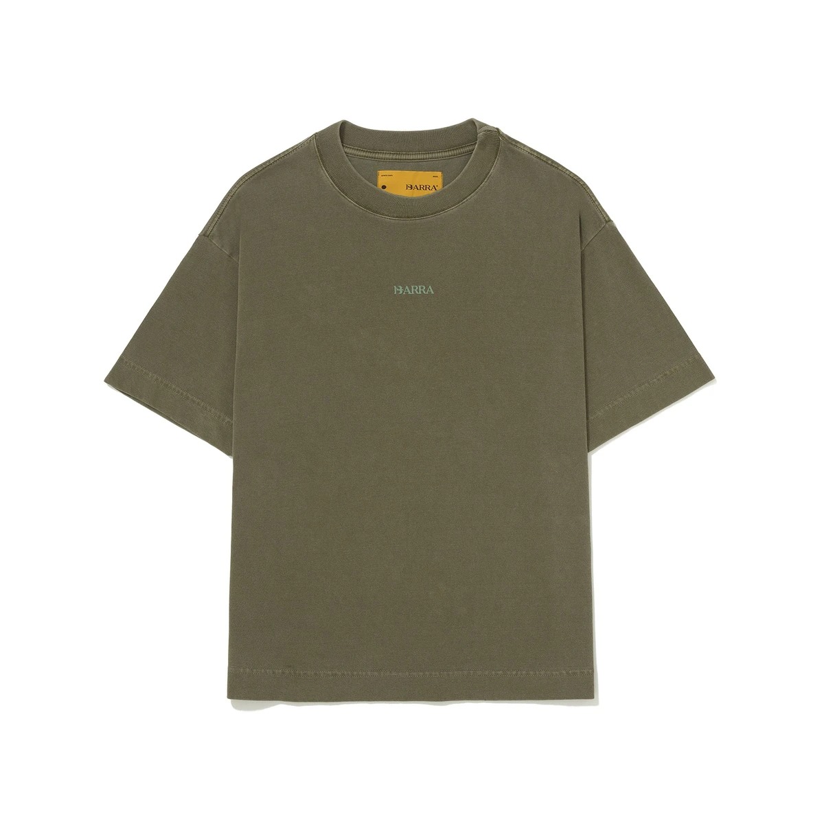 Camiseta Barra Crew Barra Logo Estonada Green — M / G, Novo
