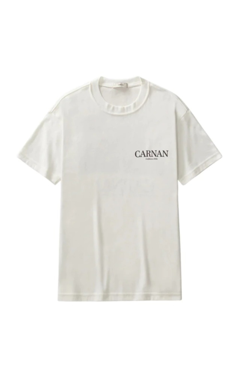 Camiseta Carnan Portrait Heavy Off White — M, Novo