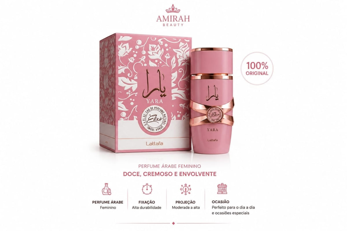 Perfume Feminino Lattafa Yara Elixir 100 ml EDP