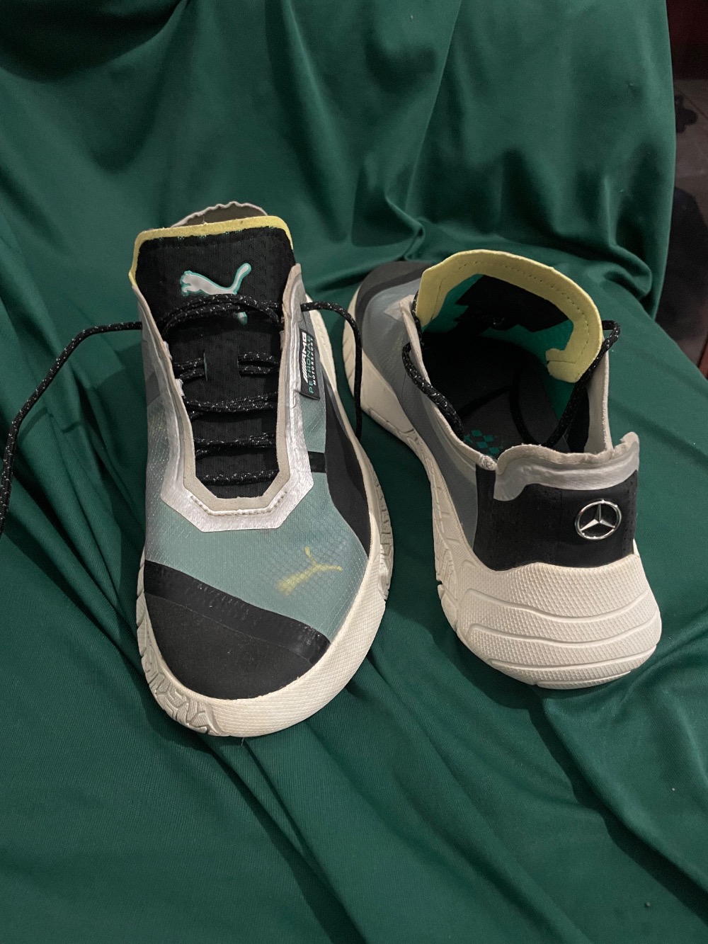 Mercedes AMG F1 x Puma Motorsport Speedcat Black — 44, Usado