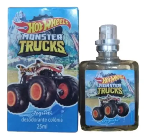 Desodorante Colônia Hot Wheels Monster Trucks 25ml