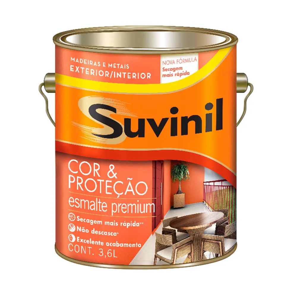 ESMALTE PR COR E PROT BRIL VD COLONIAL 3,6L SUVINIL