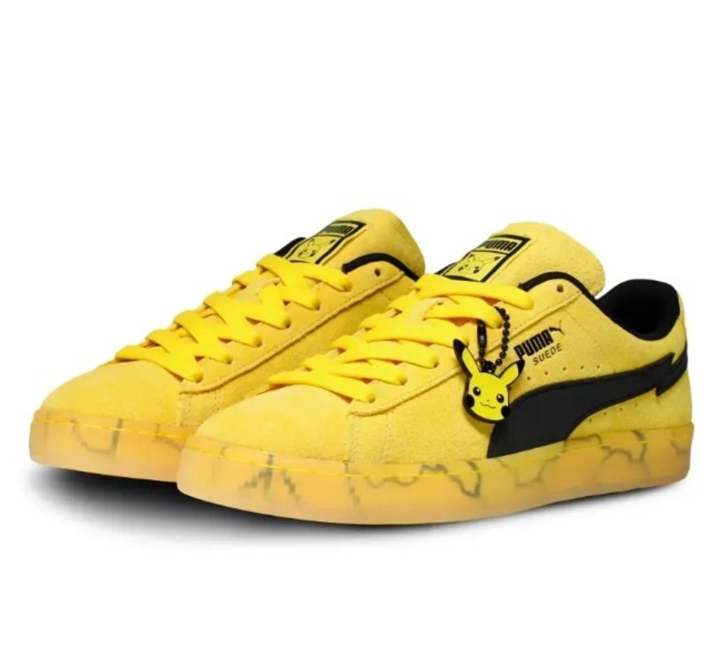 Pokémon x Puma Suede Pikachu Yellow — 41, Novo