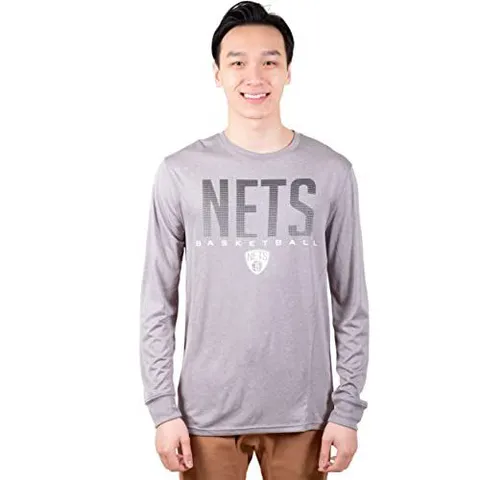 Camiseta Masculina NBA Manga Longa