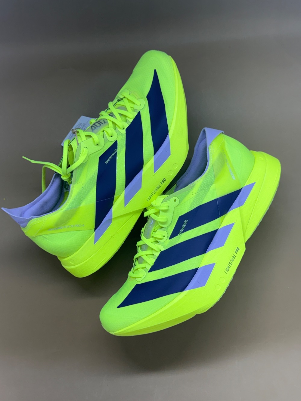 adidas Adizero Adios Pro 4 Solar Yellow Plum Feminino — 41, Novo