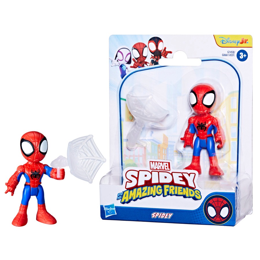 Boneco Marvel Spidey & Seus Amigos Spidey com Acessório - Hasbro G14585