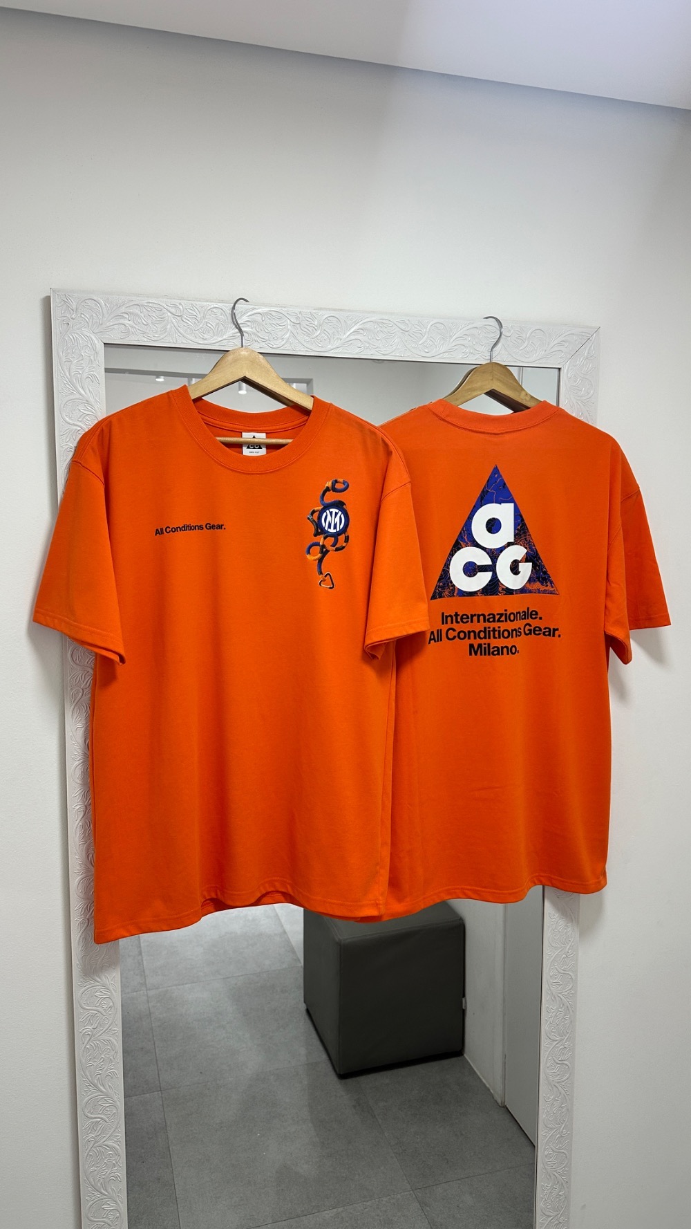 Camiseta Nike ACG Inter Milan Safety Orange — P / M, Novo