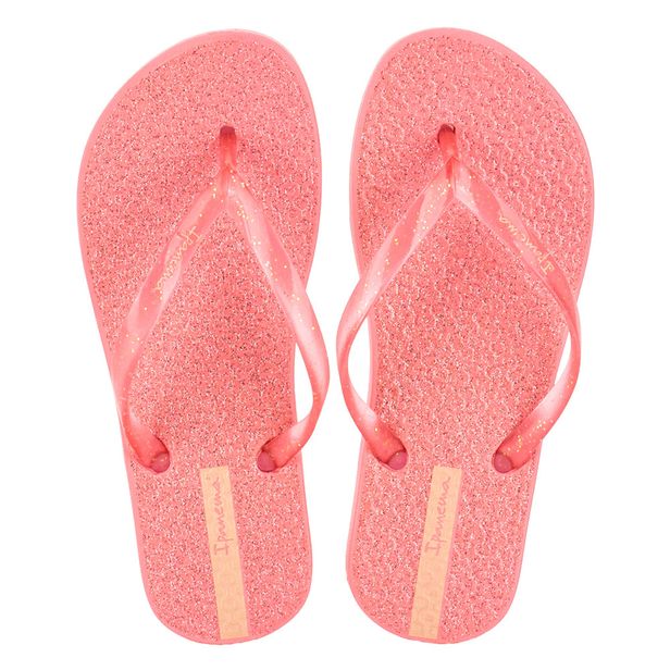 Chinelo Infantil Feminino Glitter Ipanema 26622 CORAL 29/30
