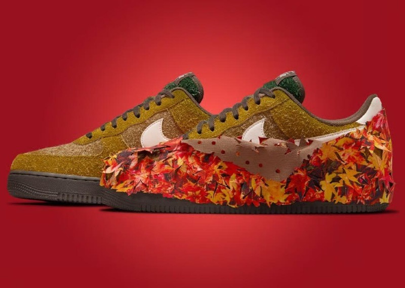 Foto 5 de Nike Air Force 1 Low LX Leaf Camo — 45, Novo
