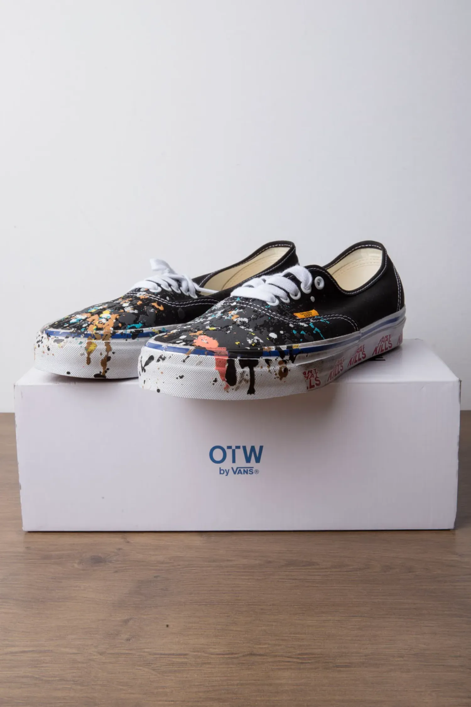Gallery Dept. x Vans OTW Authentic 44 Black — 42, Novo
