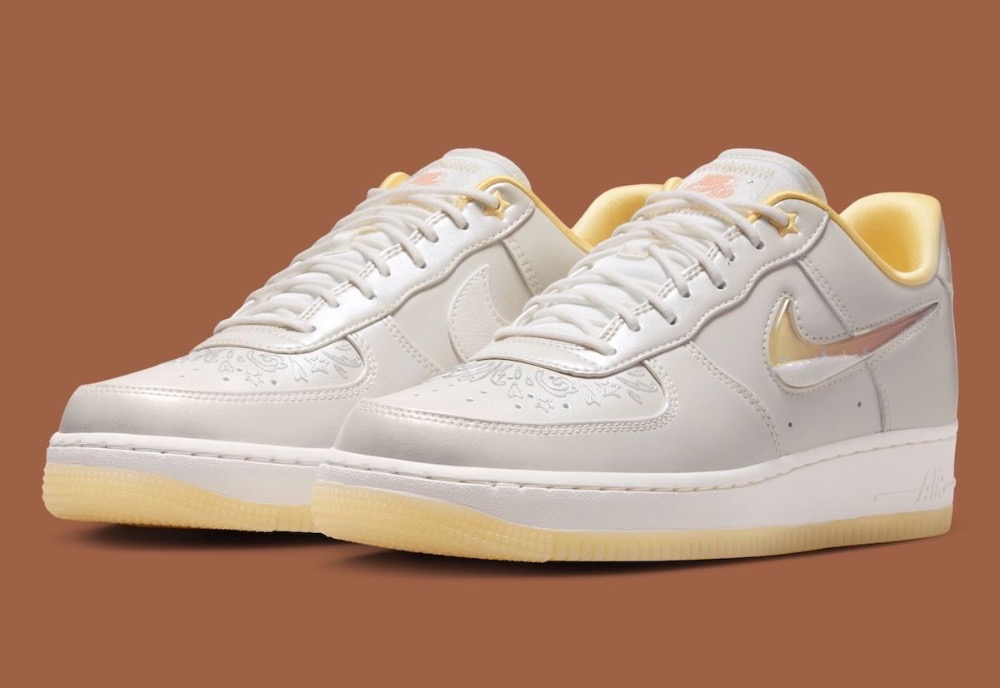 Nike Air Force 1 '07 Sail Soft Yellow — 35.5, Novo