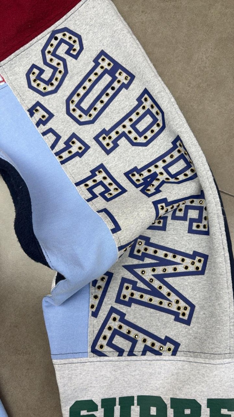 Foto 3 de Calça Supreme Patchwork Navy SS25 — M, Novo
