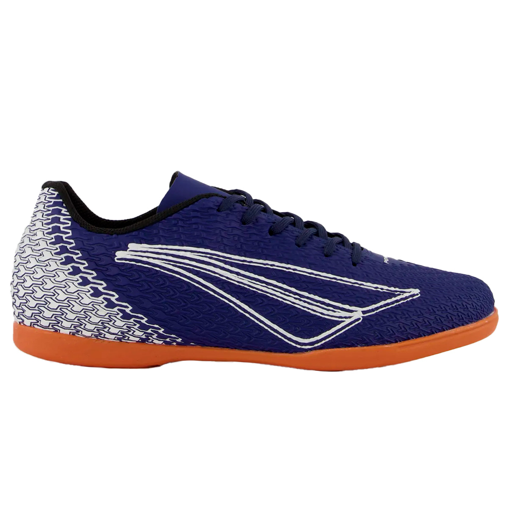 Chuteira Penalty Futsal Bravo XXII Navy Infantil — 28 / 29 / 30 / 35, Novo