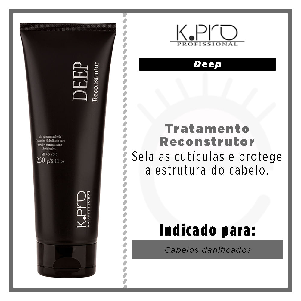 Foto 2 de K-Pro Deep Reconstrutor - Tratamento Reconstrutor — 230g