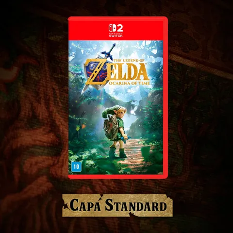 Capa Zelda Ocarina Of Time Regular Ns2