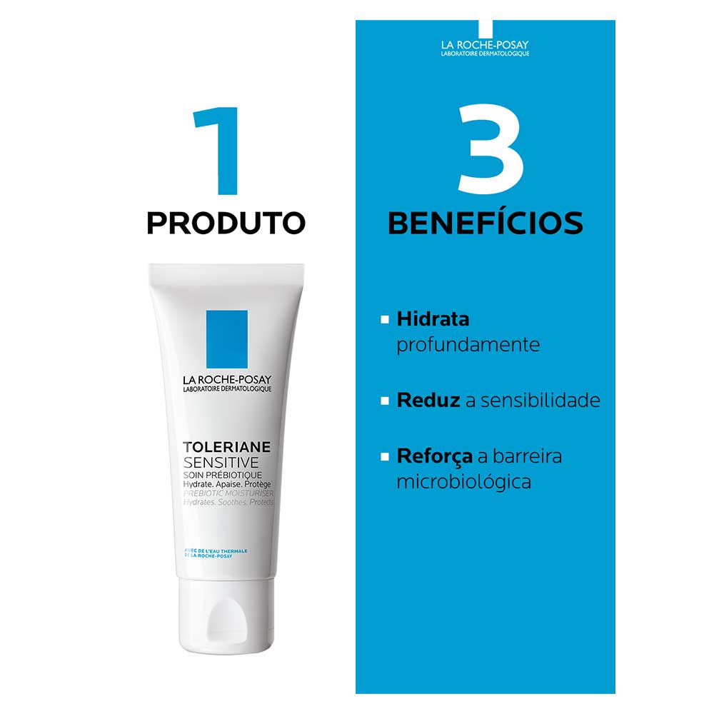 Foto 3 de Creme Facial La Roche-Posay - Toleriane Sensitive — 40ml