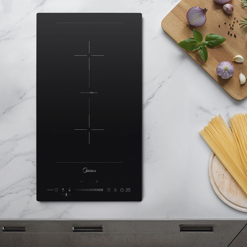 Foto 4 de Cooktop 2 Bocas de Indução Freezone Midea 220