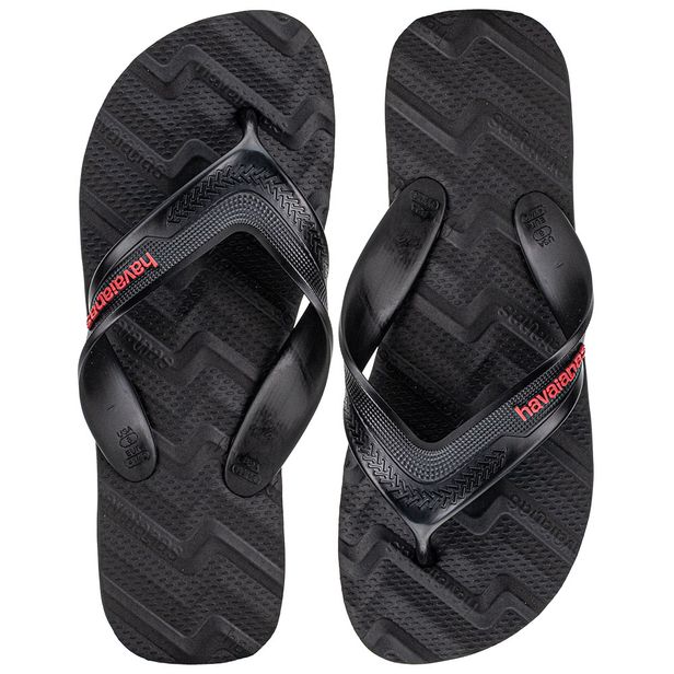 Chinelo Masculino Track Waves Havaianas 4149734 PRETO 37/38