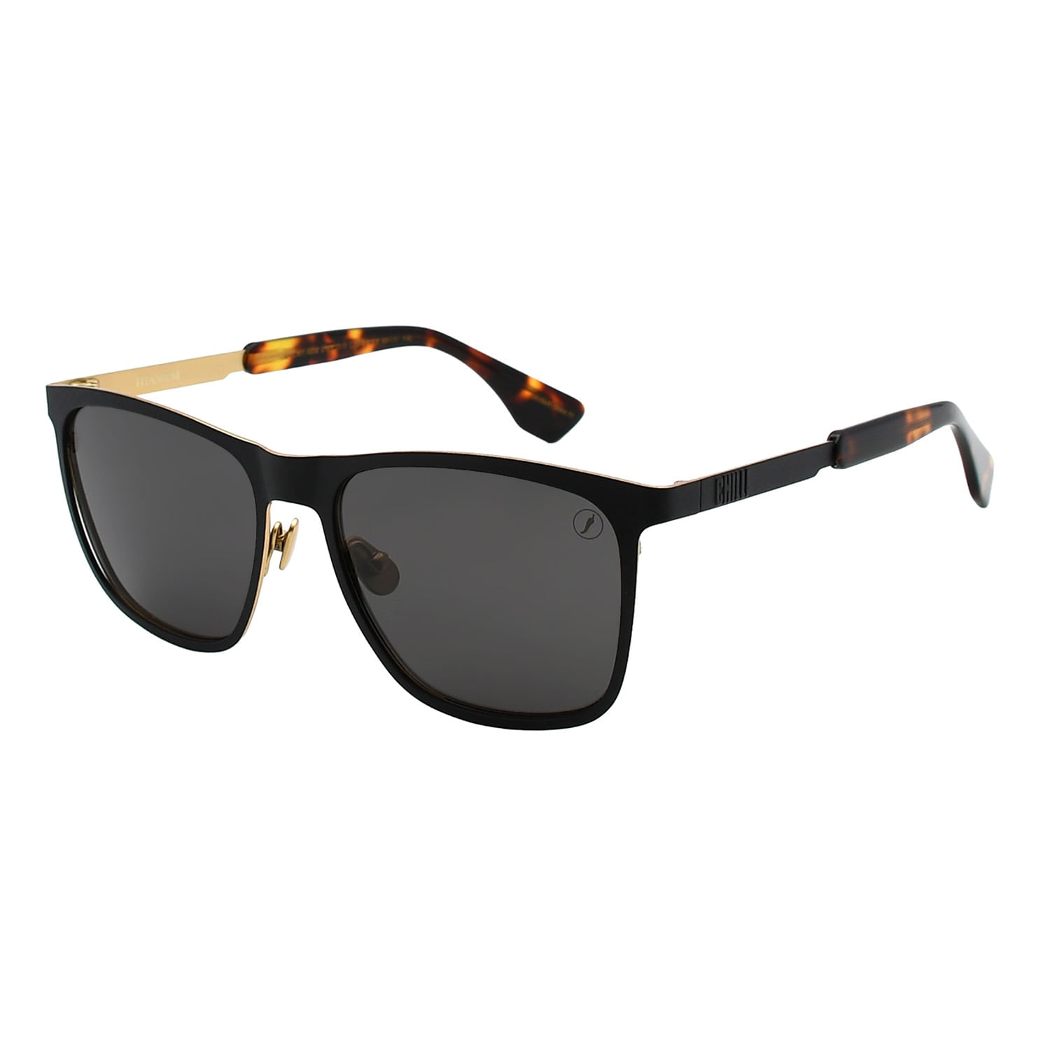 Óculos de Sol Feminino Chilli Beans Premium Quadrado Preto OC.MT.4569.0121