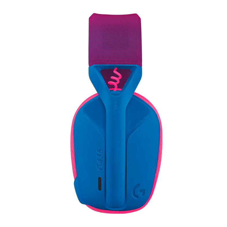 Foto 3 de Headset Gamer Logitech G435, Wireless, Drivers 40mm, Azul, 981-001061