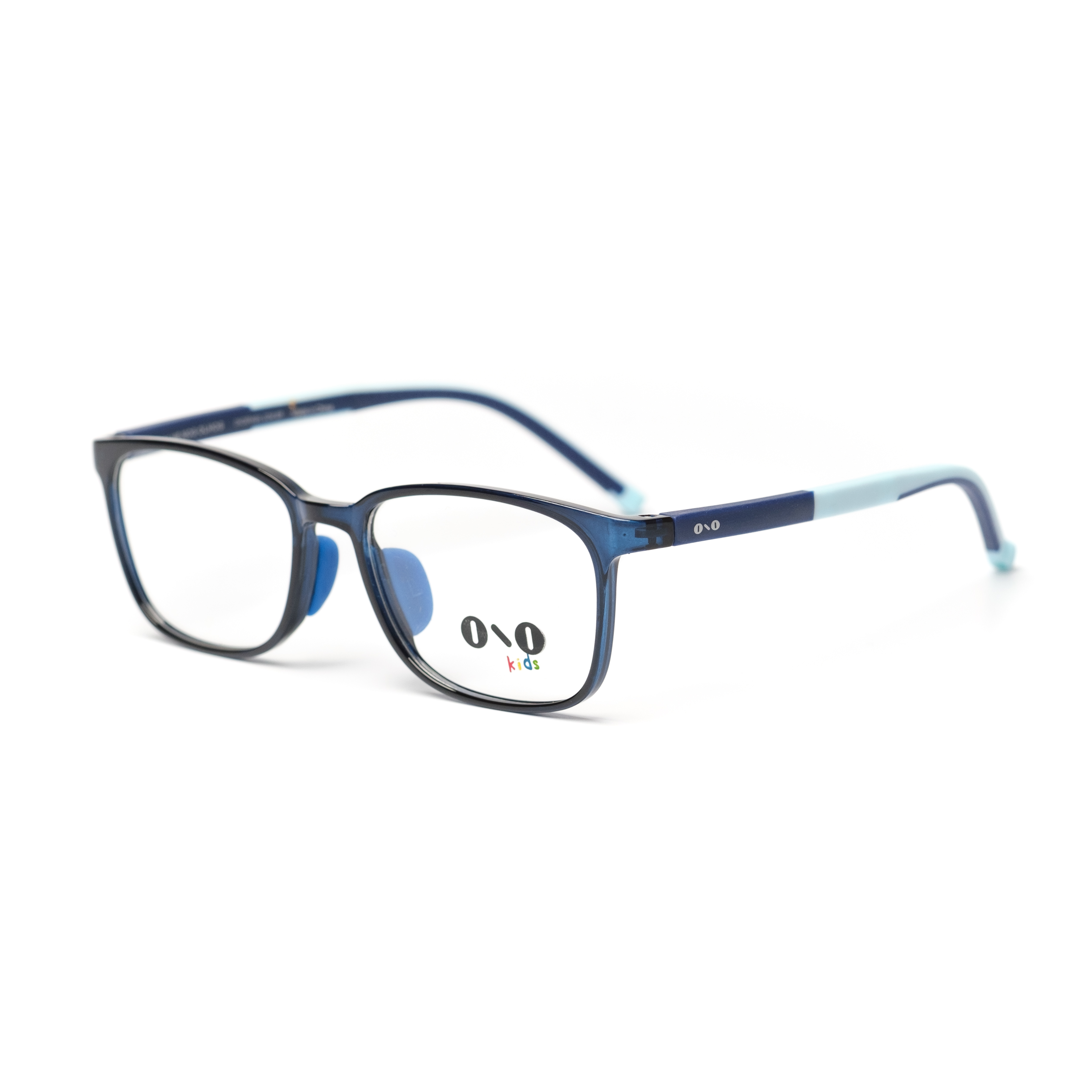 Armação de Óculos de Grau Ono ON0018I Infantil Retangular Poliamida Injetada Azul Marinho 52 Armação de Óculos de Grau Ono ON6020 Feminina Metal Dourado Rosê Fosco - Haste Com Det