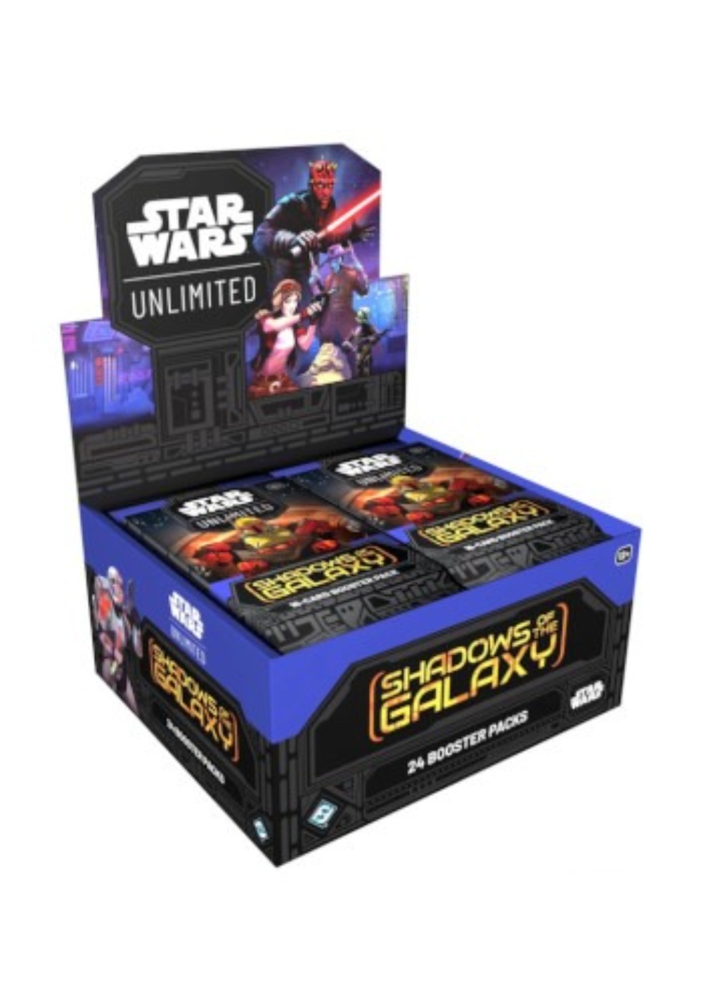 Caixa de Booster Star Wars Shadows Of The Galaxy Fantasy Flight Games — Único, Novo