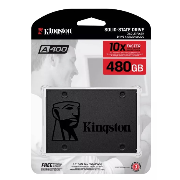 Foto 2 de SSD KINGSTON 240GB, 480GB 1TB ORIGINAL