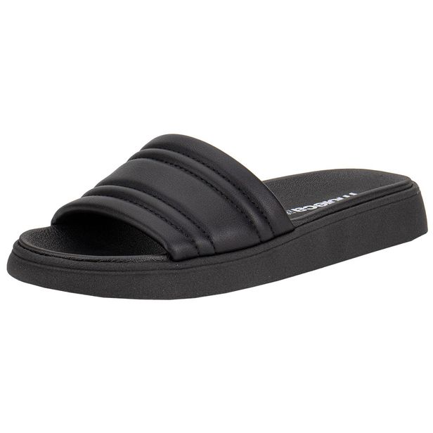Tamanco Feminino Flat Moleca 5469148 PRETO 34